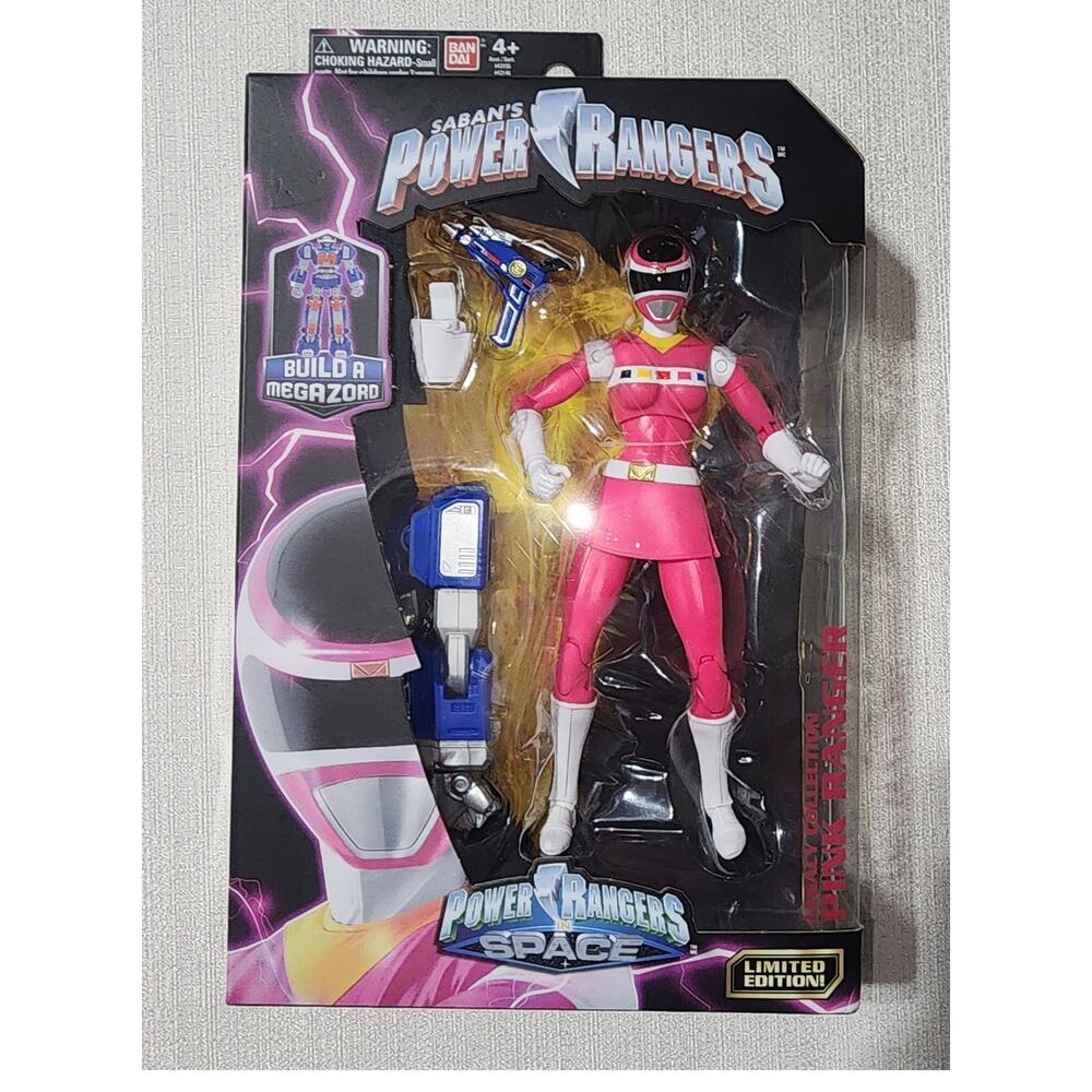 Power rangers space limited edition pink ranger